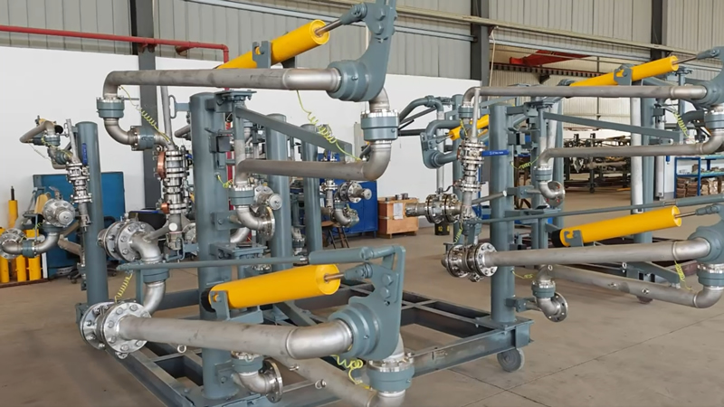 Bottom Loading Arms Ready for Delivery