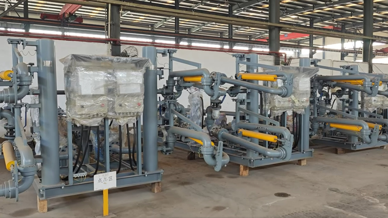 Bottom Loading Skid Ready for Delivery
